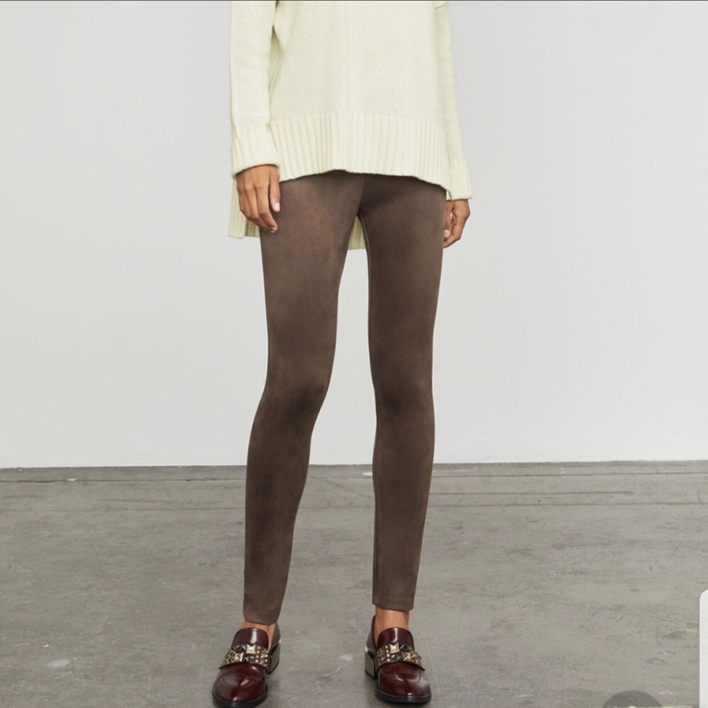 BCBGMAXAZRIA Mason Faux Suede Legging